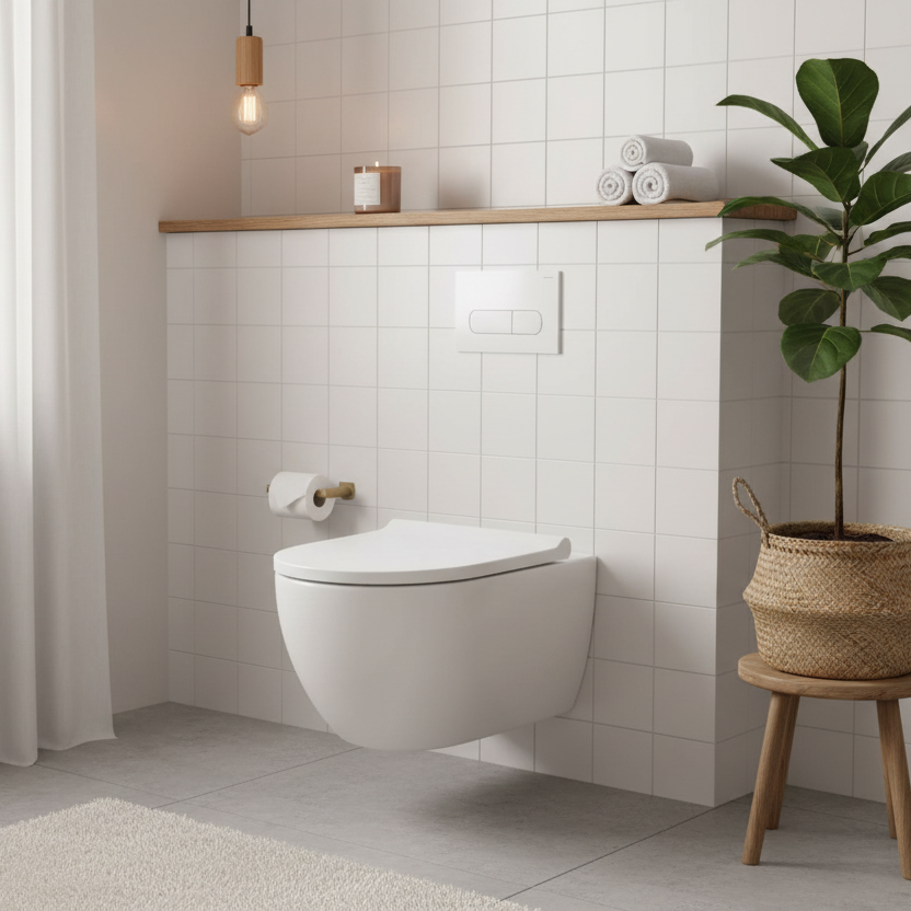 Geberit Acanto seinä-wc- istuin turboflush
