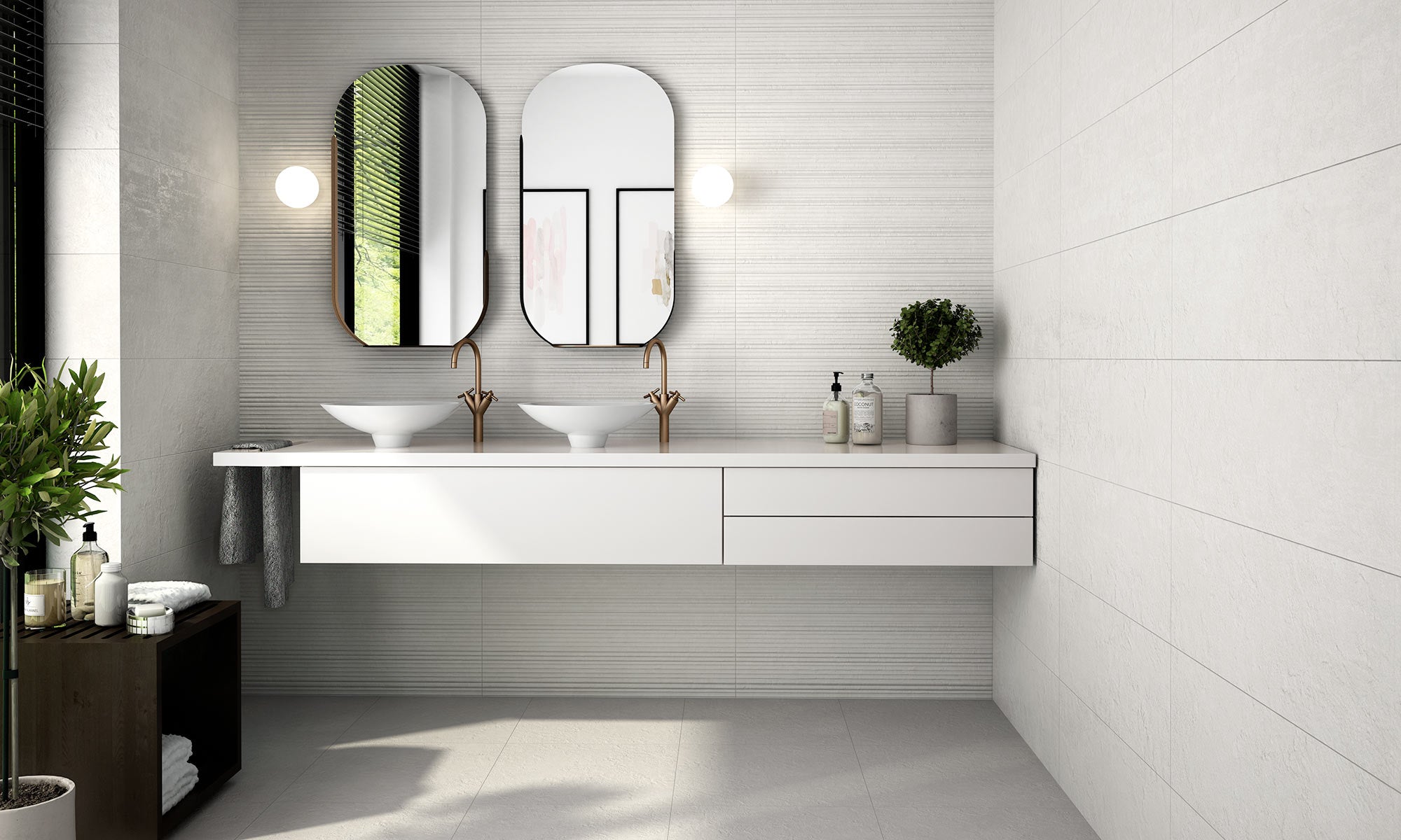 Reims Blanco 25x75 matt seinälaatta