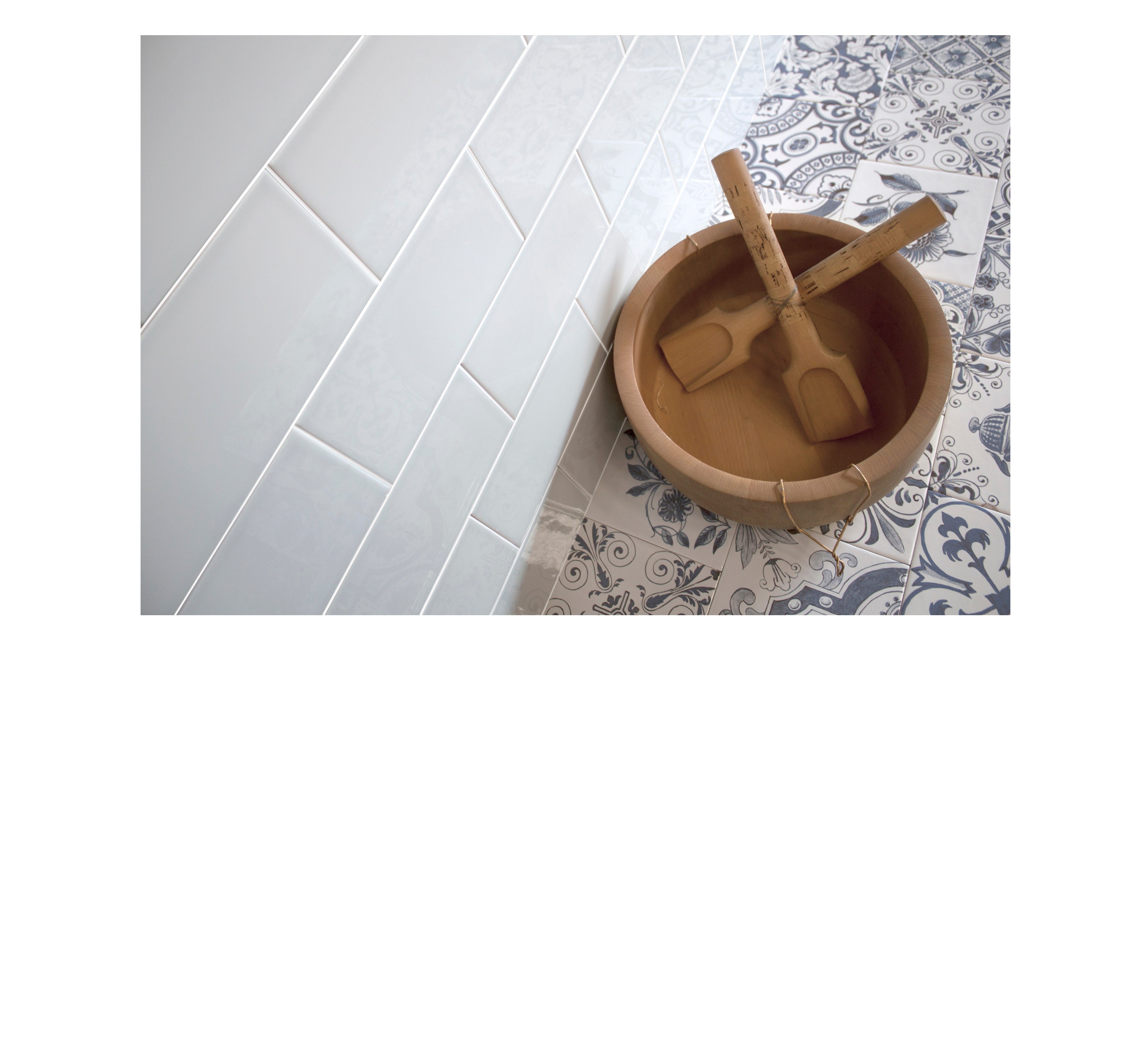 Vermont Tea Green 10x30cm kiiltävälasitteinen laatta