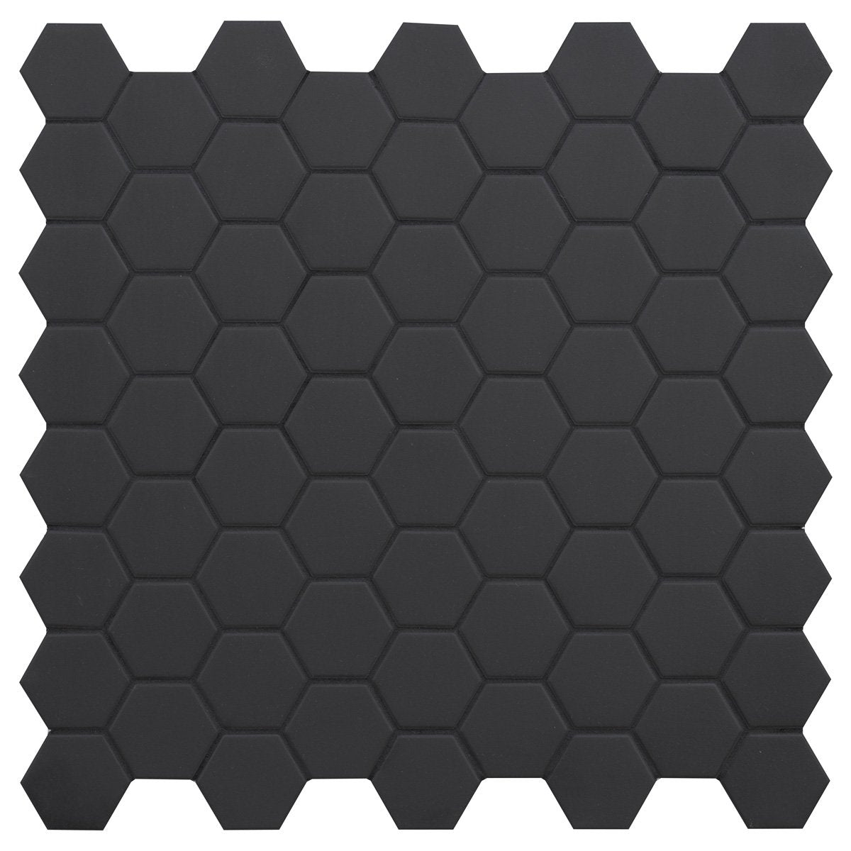 Hexa Black Swan 6-kulmainen mosaiikkilaatta