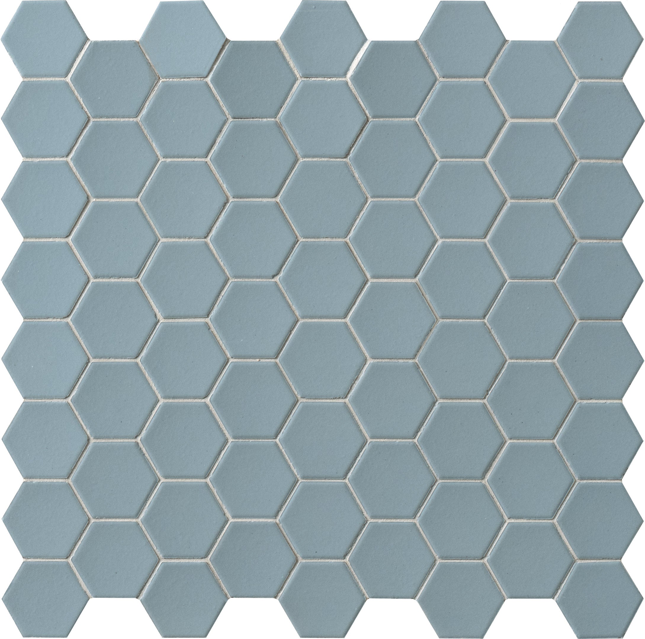 HEXA Azure Mist 6-kulmainen mosaiikkilaatta
