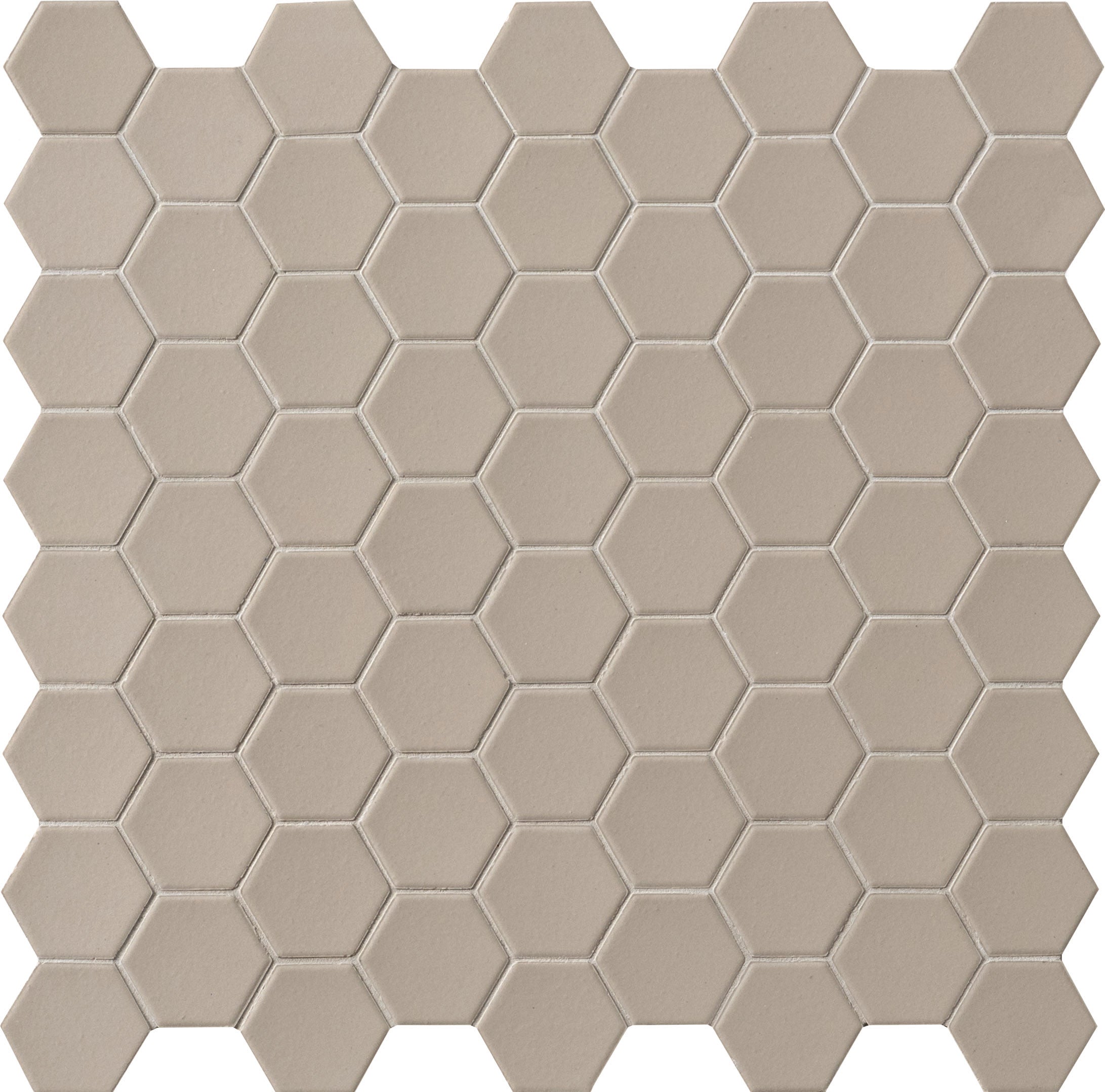 HEXA Dutch White 6-kulmainen mosaiikkilaatta